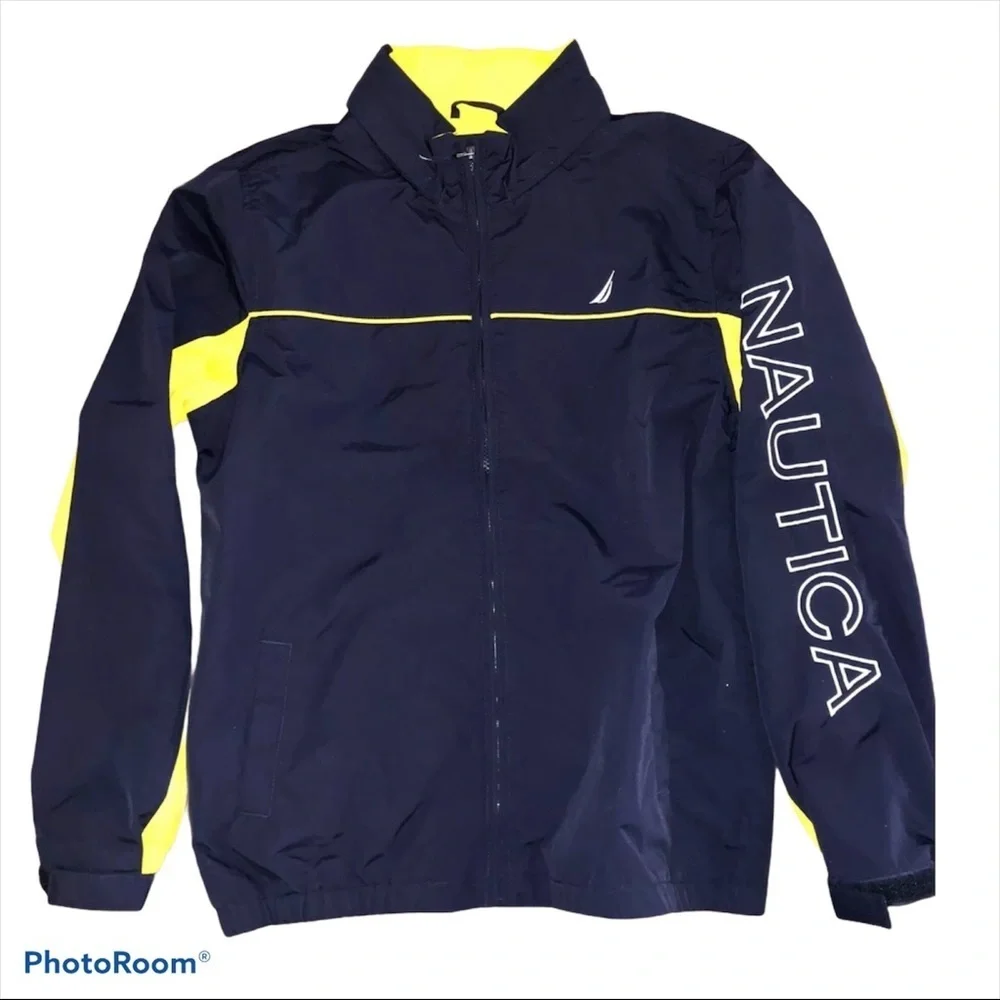 Nautica Hooded Windbreaker Size L
